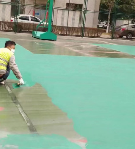 上饶球场地面翻新